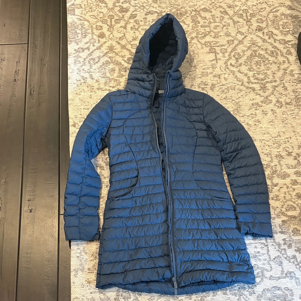 lululemon athletica Blue Puffer Jacket